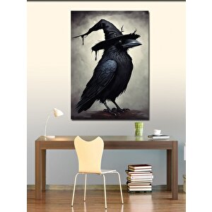 Kanvas Tablo Büyücü Karga 70x100 cm