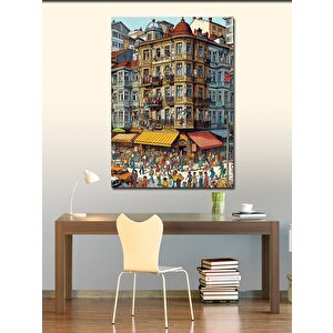 Kanvas Tablo Şehir Yaşamı 50x70 cm