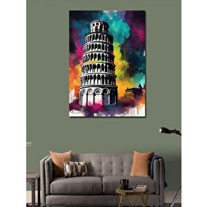 Kanvas Tablo İtalya Pizza Kulesi 70x100 cm