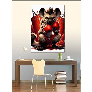 Kanvas Tablo Boksör Sırtlan 70x100 cm