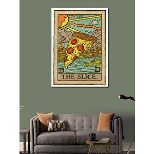 Kanvas Tablo Tarot Kart Pizza