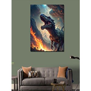 Kanvas Tablo Dinazor  70x100 cm