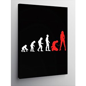 Kanvas Tablo Insanlığın Evrimi Ve Evlilik 50x70 cm