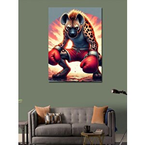 Kanvas Tablo Boksör Sırtlan 70x100 cm