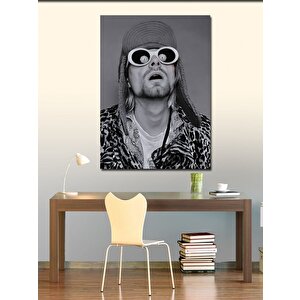 Kanvas Tablo Nirvana Kurt Cobain 70x100 cm