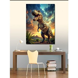 Kanvas Tablo Eski Çağ Dinazor 70x100 cm