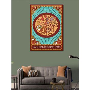 Kanvas Tablo Pizza Temalı 100x140 cm