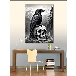 Kanvas Tablo Karga Ve Kuru Kafa 50x70 cm