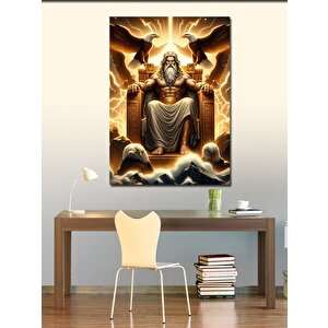 Kanvas Tablo Zeus Ve Kartallar 50x70 cm