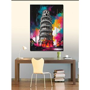 Kanvas Tablo İtalya Pizza Kulesi 70x100 cm