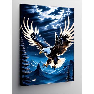 Kanvas Tablo Uçan Kartal 50x70 cm