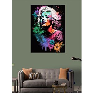 Kanvas Tablo Pastel Renkli Marilyn Monroe 70x100 cm