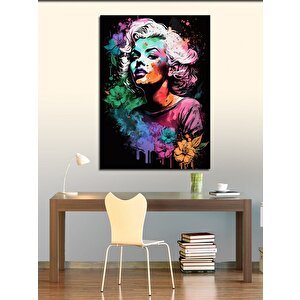 Kanvas Tablo Pastel Renkli Marilyn Monroe 70x100 cm