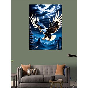 Kanvas Tablo Uçan Kartal 70x100 cm