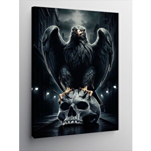 Kanvas Tablo Kurukafa Ve Kartal 100x140 cm