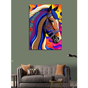 Kanvas Tablo Otantik At 100x140 cm