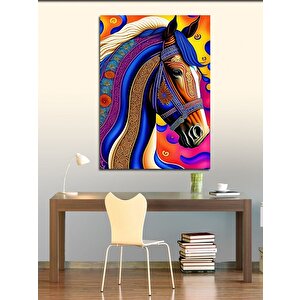 Kanvas Tablo Otantik At 100x140 cm