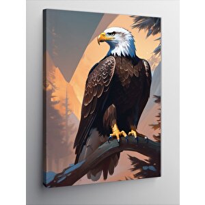 Kanvas Tablo Daldaki Kartal 50x70 cm