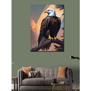Kanvas Tablo Daldaki Kartal 70x100 cm