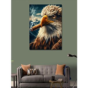 Kanvas Tablo Puro İçen Kartal 100x140 cm
