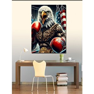 Kanvas Tablo Amerikalı Boksör Kartal 70x100 cm