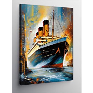 Kanvas Tablo Titanic Yolcu Gemisi 70x100 cm
