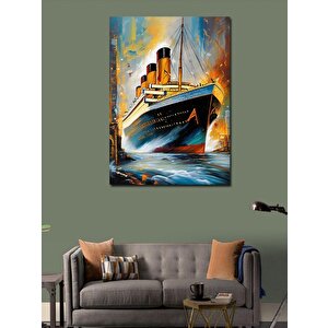 Kanvas Tablo Titanic Yolcu Gemisi 70x100 cm