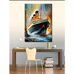 Kanvas Tablo Titanic Yolcu Gemisi 70x100 cm