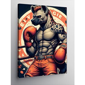 Kanvas Tablo Sırtlan Boksör 70x100 cm