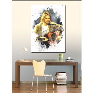 Kanvas Tablo Kurt Cobain 70x100 cm