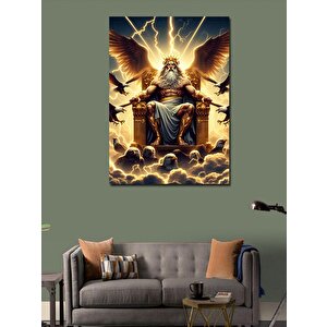 Kanvas Tablo Kartallar Ve Zeus 50x70 cm