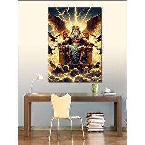 Kanvas Tablo Kartallar Ve Zeus 50x70 cm