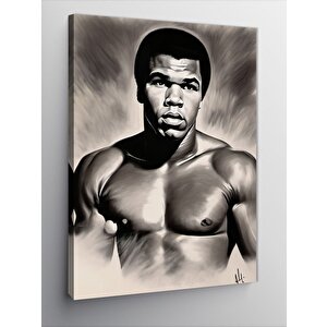 Kanvas Tablo Boksör Muhammed Ali 100x140 cm