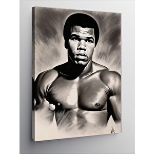 Kanvas Tablo Boksör Muhammed Ali 50x70 cm