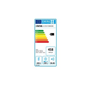 Altus Al 376 Eiy Inox Çift Kapılı No-frost Buzdolabı