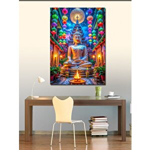 Kanvas Tablo Buda Heykeli 70x100 cm