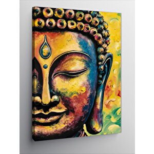Kanvas Tablo Buda Heykeli 100x140 cm