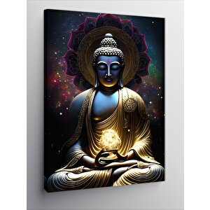 Kanvas Tablo Buda Heykeli 100x140 cm