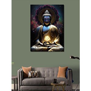 Kanvas Tablo Buda Heykeli 100x140 cm