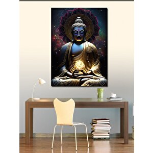 Kanvas Tablo Buda Heykeli 100x140 cm