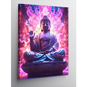 Kanvas Tablo Buda Heykeli 100x140 cm