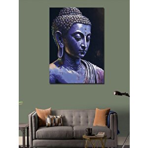 Kanvas Tablo Buda Heykeli 100x140 cm