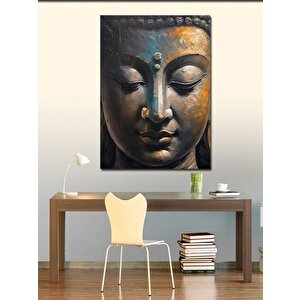 Kanvas Tablo Buda Heykeli 100x140 cm