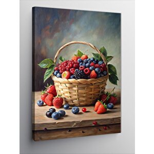 Kanvas Tablo Orman Meyveleri 50x70 cm