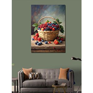 Kanvas Tablo Orman Meyveleri 50x70 cm