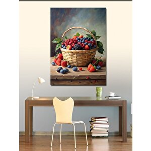 Kanvas Tablo Orman Meyveleri 50x70 cm