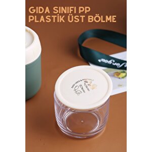 800ml Mini Boy Lunchbox Yeni Koleksiyon İki Katlı Paslanmaz Çelik Sefer Tası Yemek Kutusu Pembe