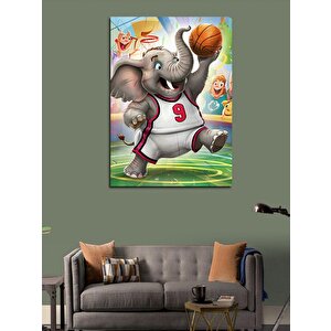Kanvas Tablo Basketbol Oynayan Film 70x100 cm