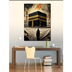 Kanvas Tablo Gazete Fon Kabe