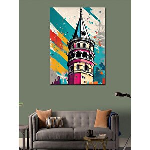 Kanvas Tablo Galata Kulesi 50x70 cm